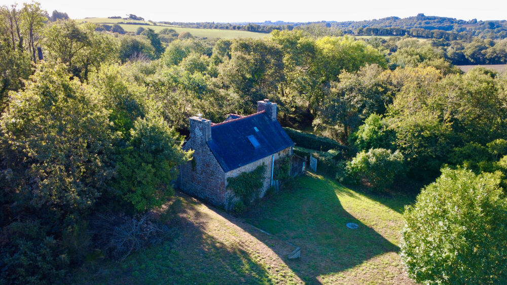 Vente Maison CÔTES-D'ARMOR: Bulat-Pestivien, proche Callac. Charmante maison en pierre de 2 chambres, avec garage et dépendances, sur 2,7 hec Bulat pestivien