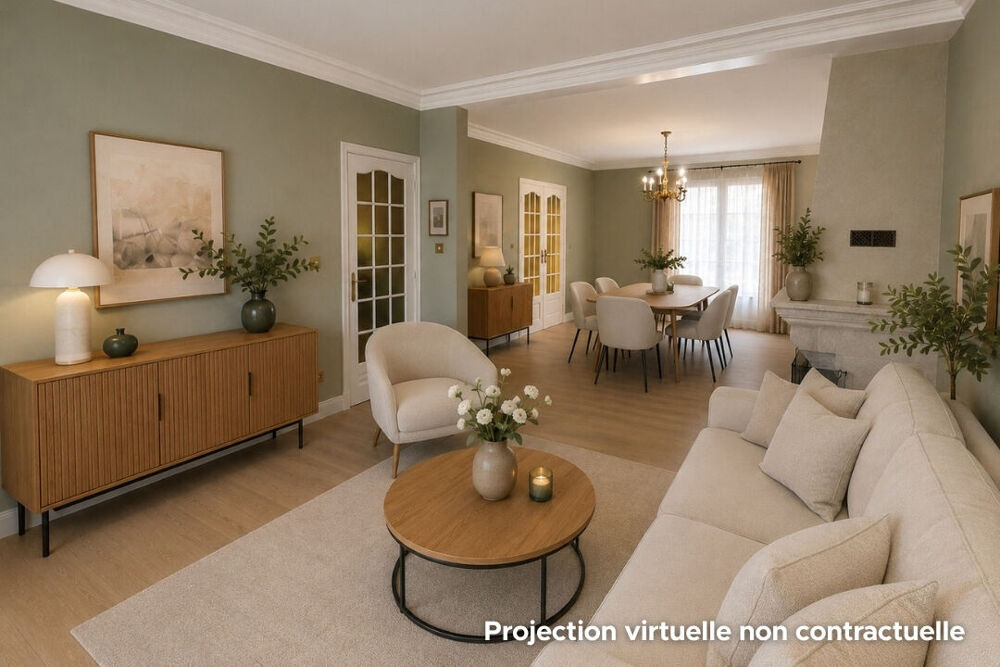 Vente Maison Maison 4 pièces avec 3 chambres, bureau, garage, jardin et terrasse proche centre-ville du Mans Le mans
