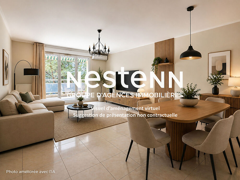 Vente Appartement Grand Appartement T3 avec 2 chambres Traversant Terrasses Piscine - 69500 BRON Bron