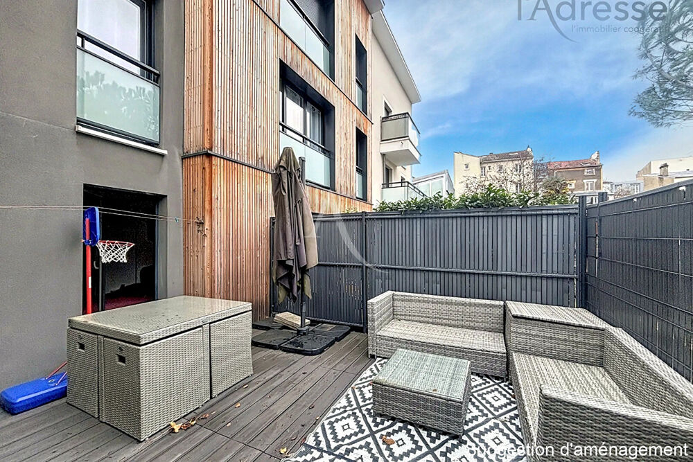 Quartier république - Appartement 3 pièces 63m² avec terrasse de 22m² - Parking en sus