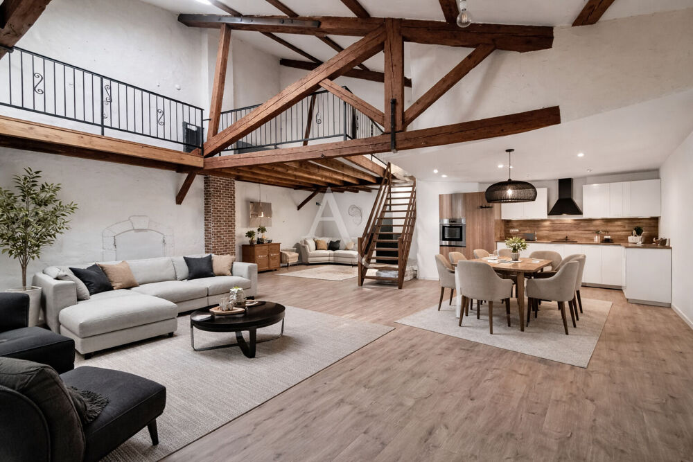 Vente Appartement Proche Narbonne à 10 min, Appartement type loft 129m²  2 Chambres+ 1 bureau Coursan