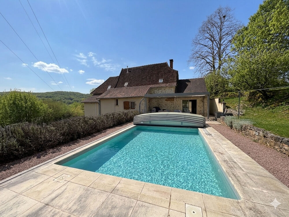 Vente Maison Maison en pierre rénovée Charme, Confort et piscine Lissac et mouret