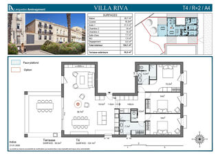  Appartement à vendre 4 pièces 126 m²