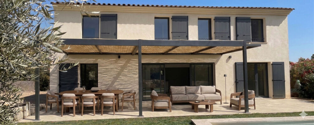 ÉGUILLES VILLA CONTEMPORAINE PRESTATIONS HAUT DE GAMME DOMAINE SÉCURISÉ