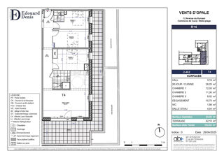  Appartement � vendre 4 pi�ces 81 m�
