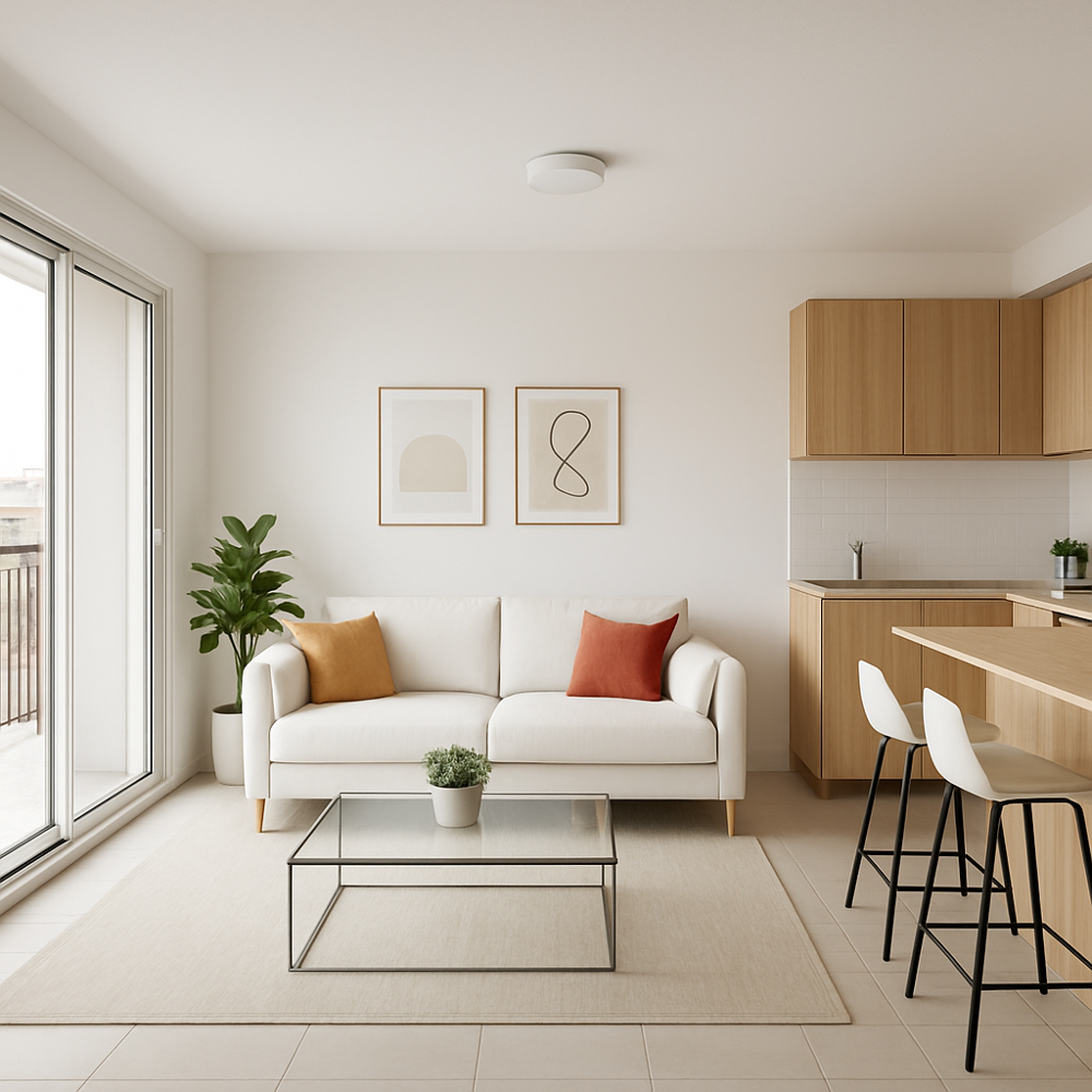 Appartement 2 pièces de 43 m2 (Lunel)