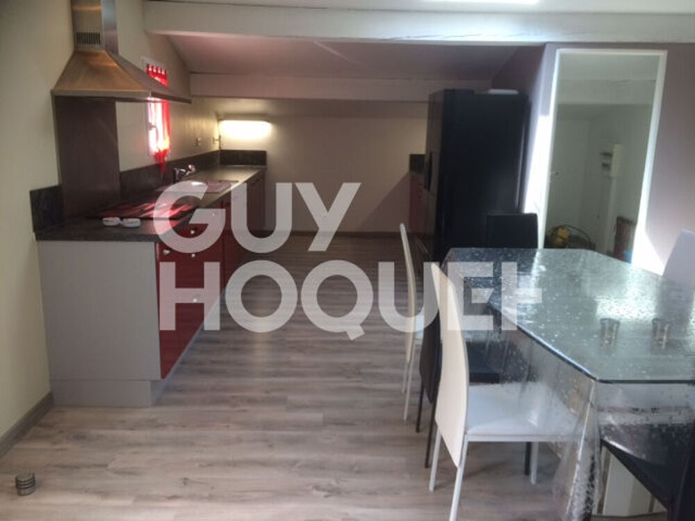 Appartement meublé 130m² avec jardin 3 chambres .