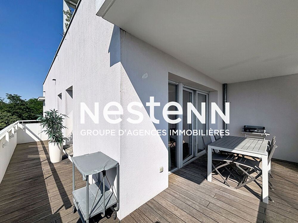 Appartement T4 BRON - 77 m2 - 3 chambres - Grande terrasse - Cave - Immeuble récent - 69500 BRON