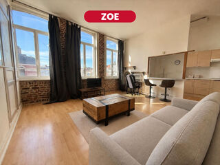 Vente Appartement Zoé - Studio 34 m2 - Place Sébastopol Lille