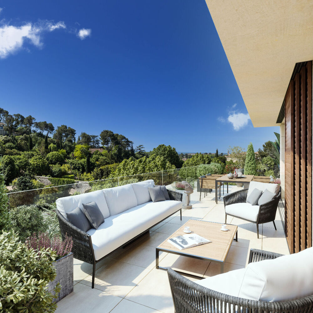 A VISITER RETOUR EN VENTE - APPARTEMENT T3 AVEC TERRASSE VUE NATURE - AIX EN PROVENCE