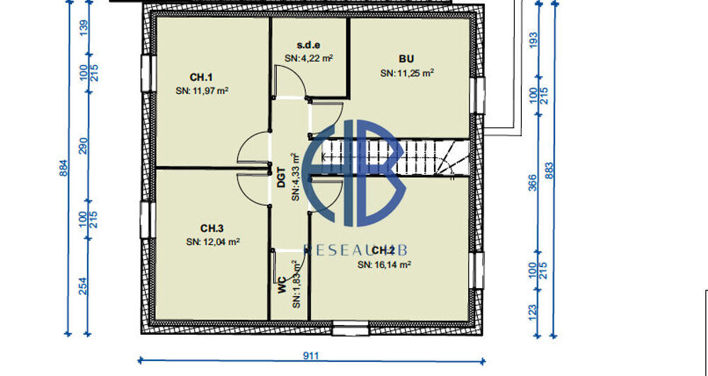 Vente Maison Maison Neuve 4 chambres avec garage 110m2 Les abrets en dauphine