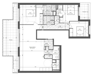  Appartement � vendre 4 pi�ces 107 m�
