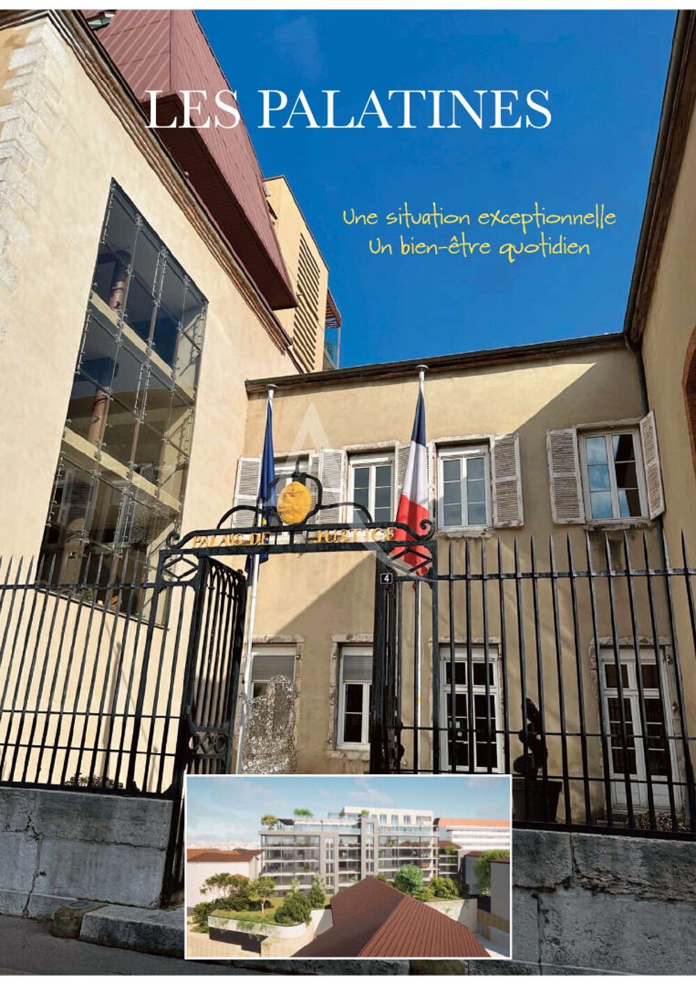 Vente Appartement LES PALATINES centre Bourg-en-Bresse programme neuf Bourg en bresse