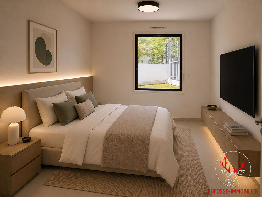 Appartement T2 avec jardin, copropriété de 2025