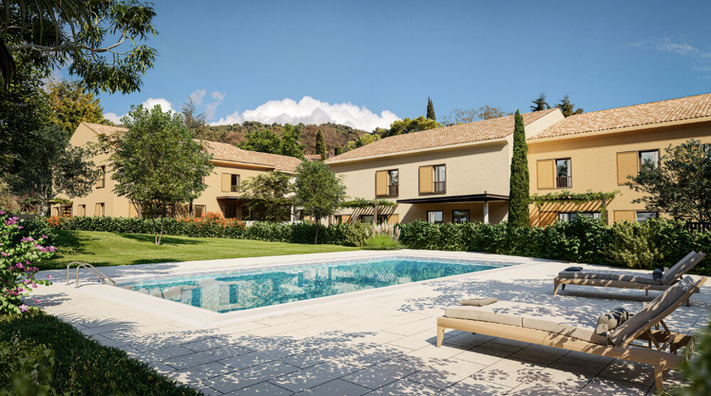 MAISON 3 PIECES A LUYNES AVEC JARDIN PRIVATIF, RESIDENCE INTIMISTE AVEC PISCINE