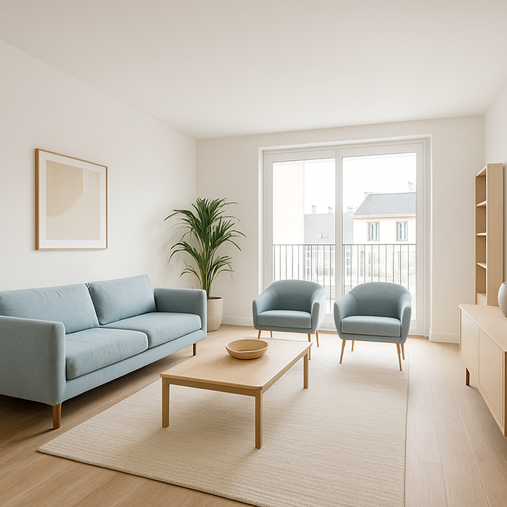 Appartement 3 pièces de 66 m2 (Saint-Malo)
