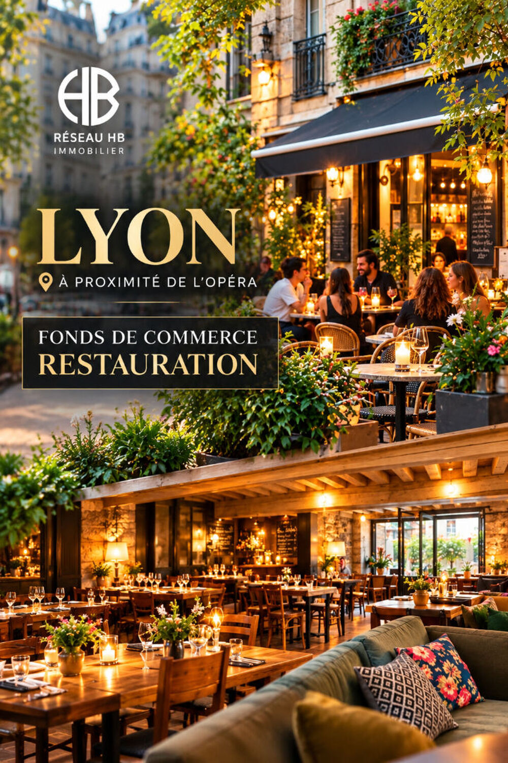   FONDS DE COMMERCE DE RESTAURATION AVEC LICENCE IV À LYON 