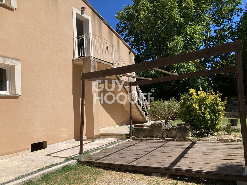 Appartement meublé 130m² avec jardin 3 chambres .