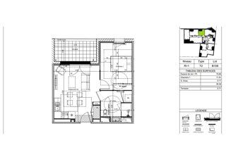  Appartement � vendre 2 pi�ces 38 m�