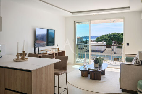   Cannes - Basse Californie - 3 pices en dernier tage rnov avec vue mer Appartement - 3 pice(s) - 54 m
