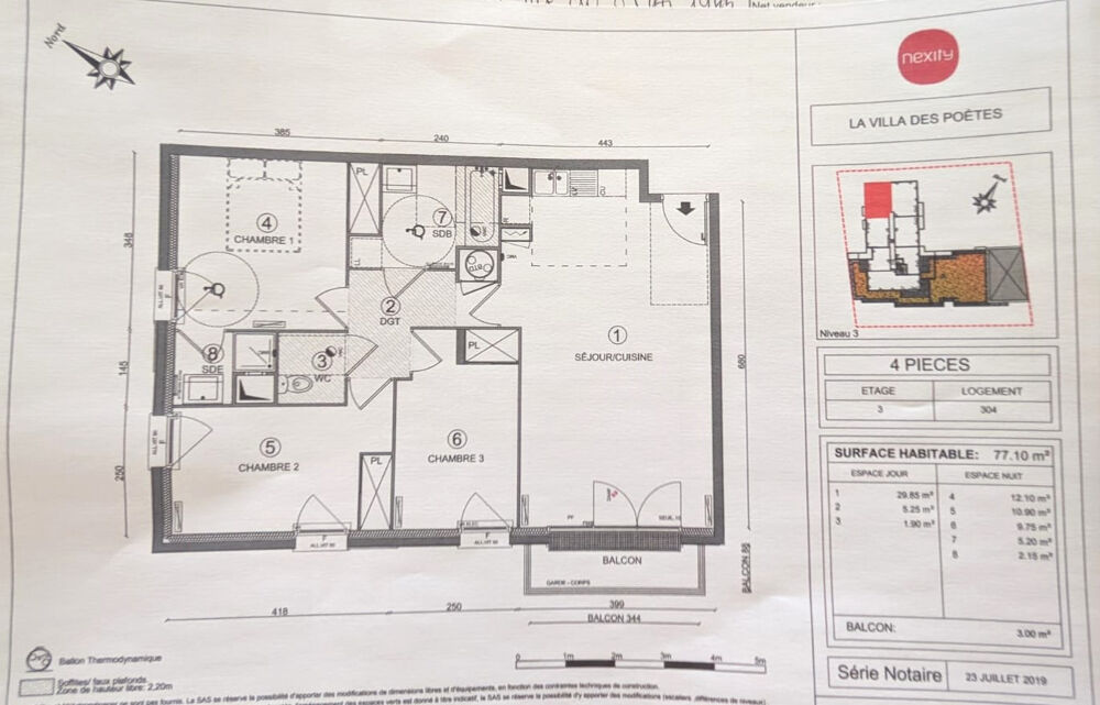 Appartement 4 pièces