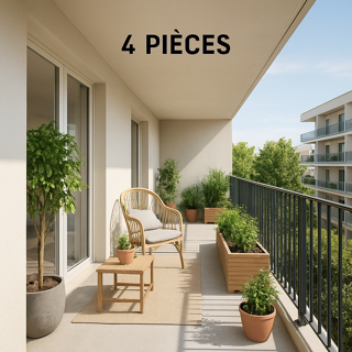  Appartement à vendre 4 pièces 95 m²