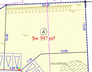  Terrain à vendre 397 m²