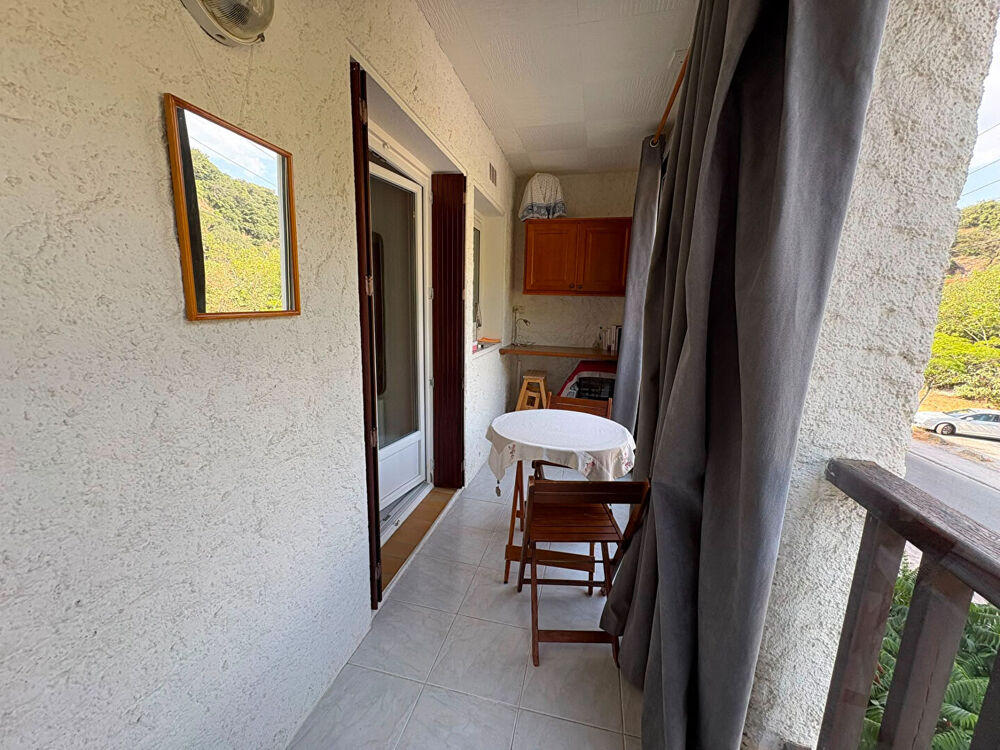 À vendre ? Charmant studio T1 bis avec véranda à Amélie-les-Bains