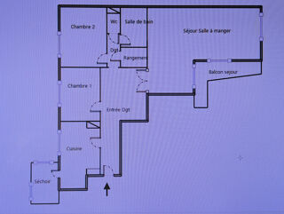  Appartement  vendre 5 pices 112 m