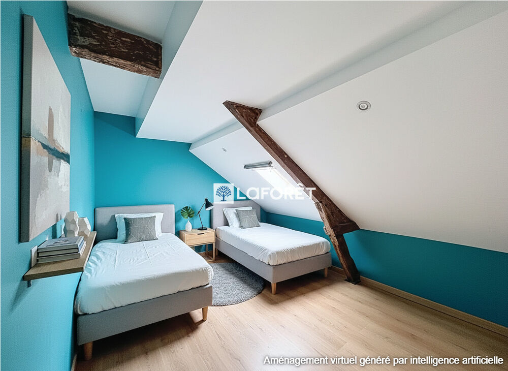 Appartement 3 pièces.53,3 m² . Centre-ville de Fécamp