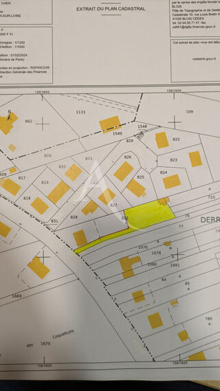  Terrain � vendre 750 m�