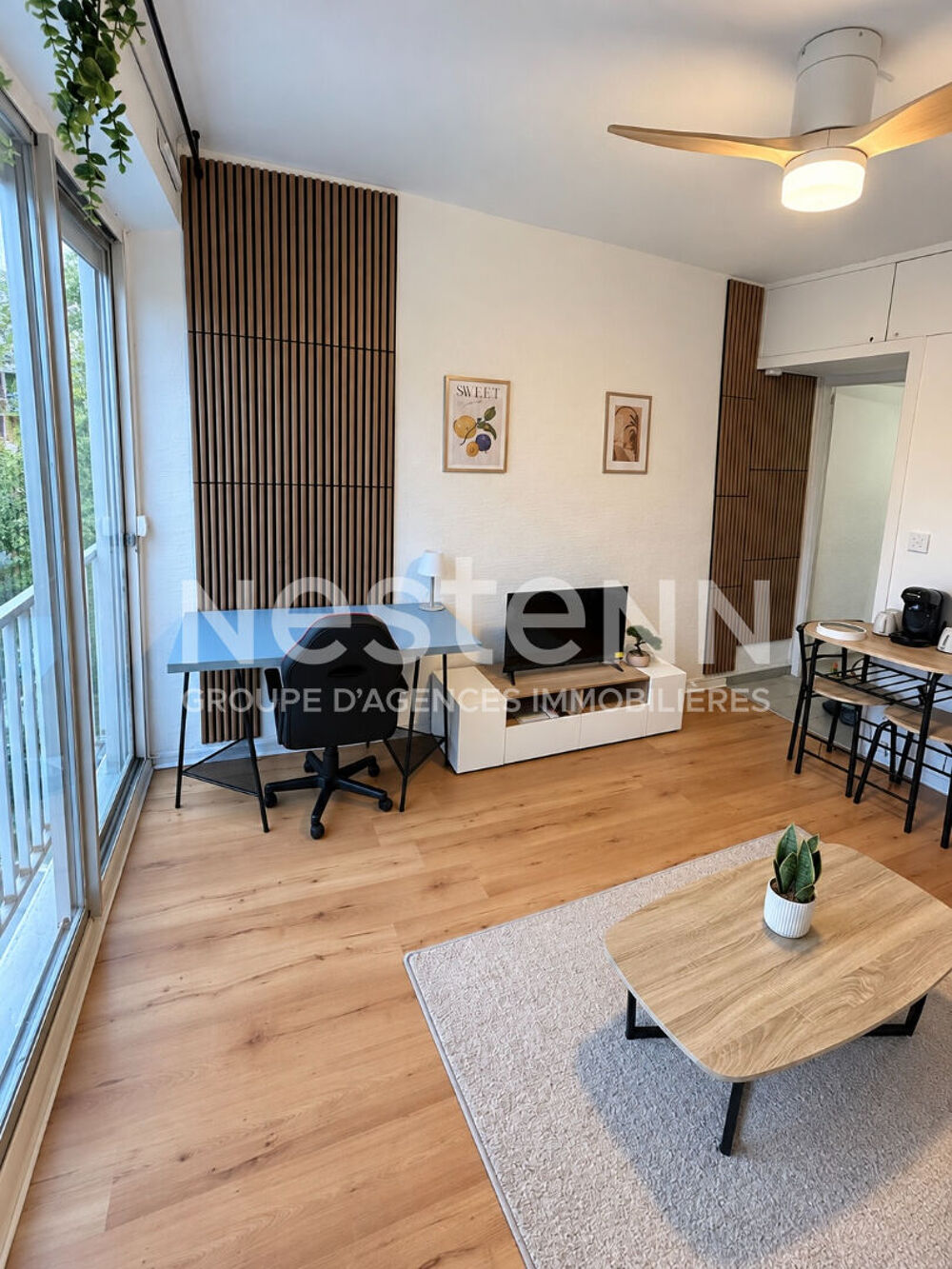 Location Appartement À LOUER  T1 MEUBLÉ DE 20,26 M²  métro Saint-Agne, TOULOUSE SAINT-ROCH 31400 Toulouse