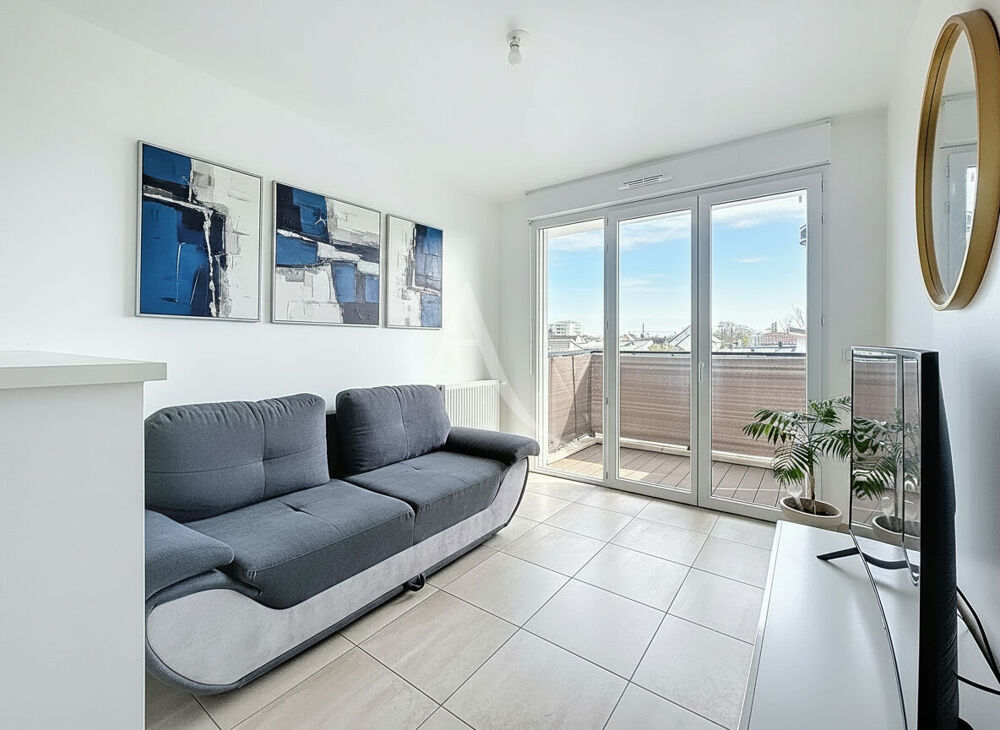 Appartement à Meaux dans une résidence de 2017 - proche Pâtis et avenue Foch - 2 pièces - balcon et place de parking en sous-sol