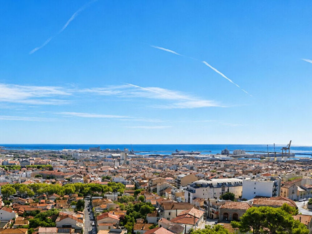 Vente Appartement T3 AVEC VUE PANORAMIQUE SUR LA MER ET LE MONT SAINT-CLAIR Sete