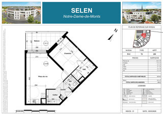  Appartement � vendre 2 pi�ces 47 m�