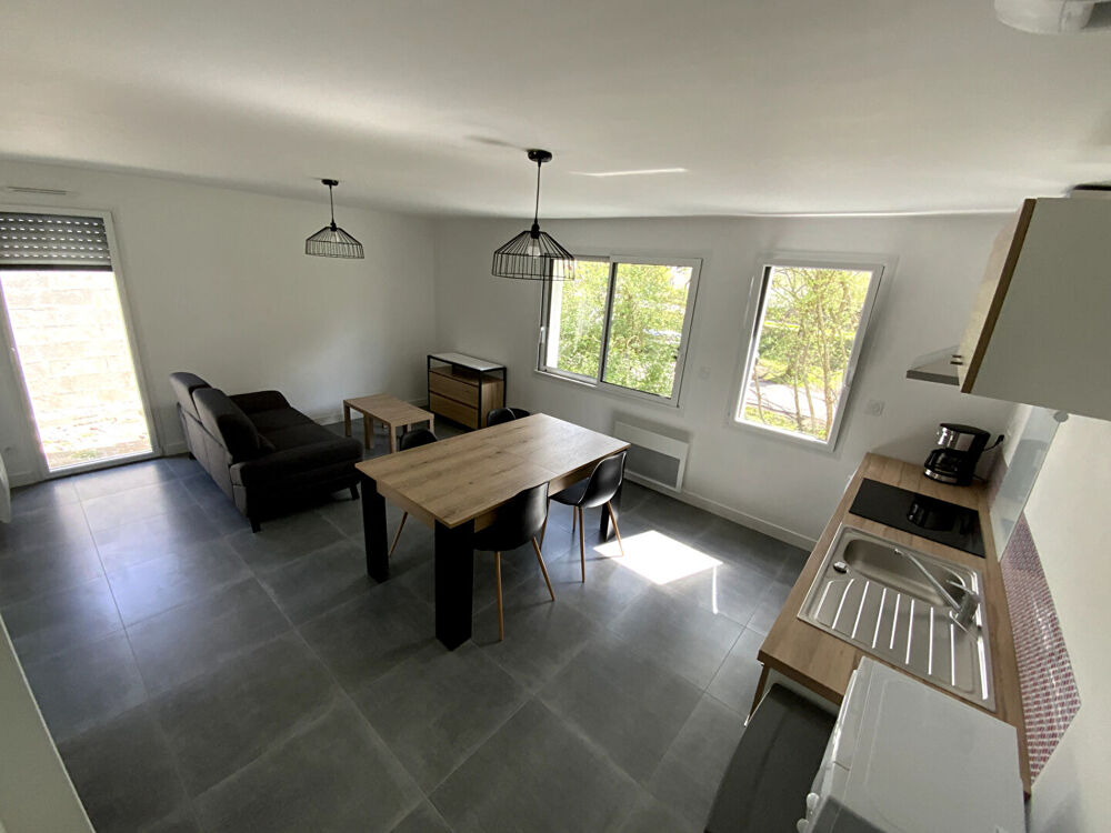 A LOUER APPARTEMENT TYPE 2 MEUBLE RECENT À PONTIVY