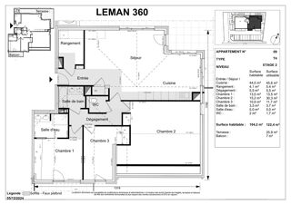  Appartement à vendre 4 pièces 104 m²