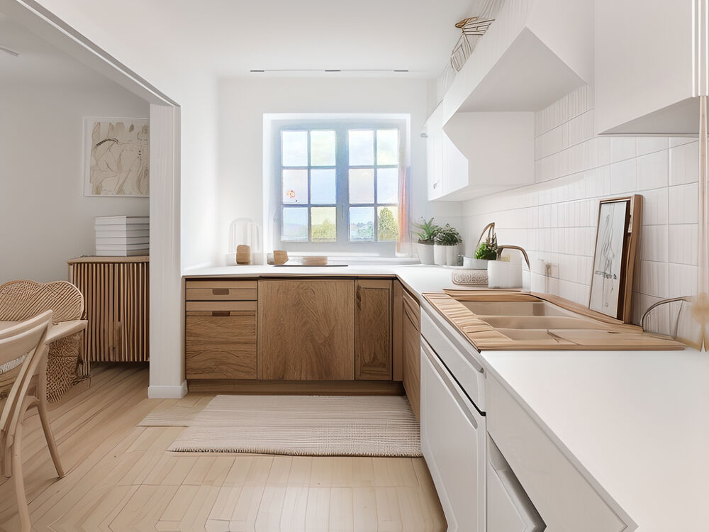 Vente Maison SAINT MARTIN AUX CHARTRAINS - Maison avec vie de plain-pied 3 chambres et dépendance Saint martin aux chartrains