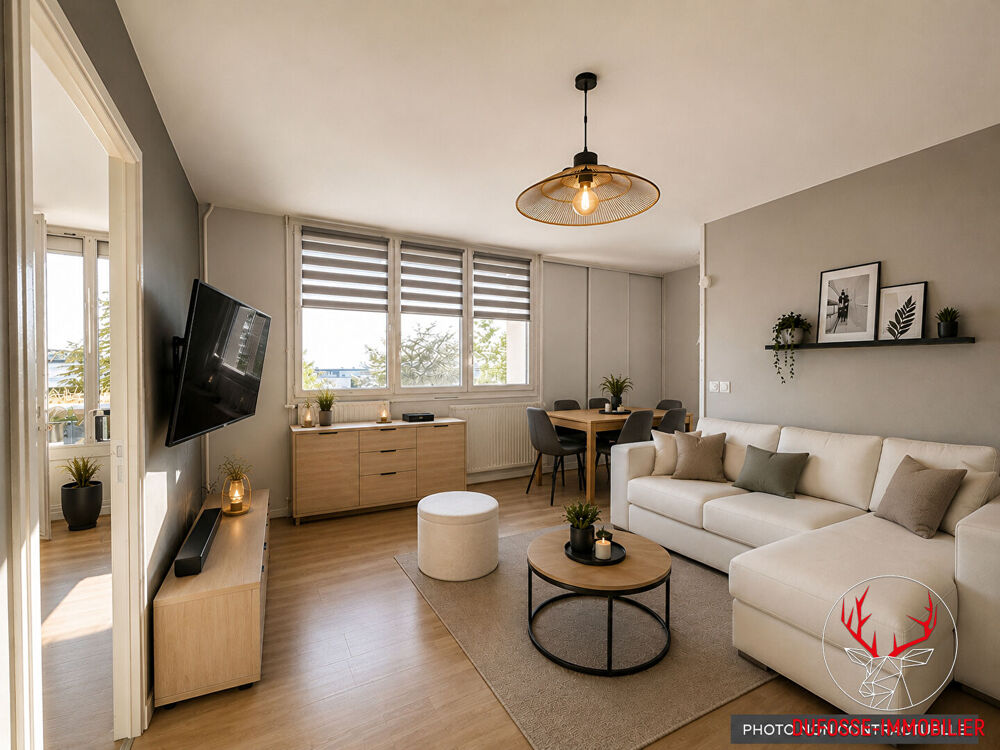 Vente Appartement T2 50 m² : Balcon, Ascenseur.  Secteur Les Sablons - Décines-Charpieu - Résidence sécurisée et Parking Decines charpieu