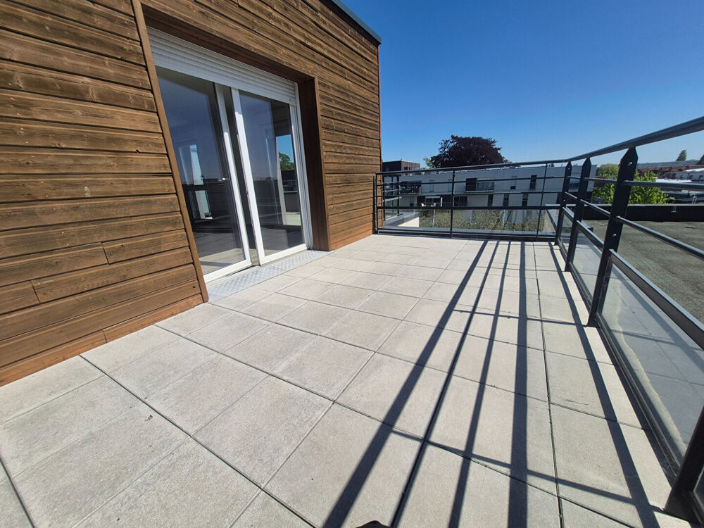 Appartement Haubourdin 2 chambres, double terrasse, parking privatif.