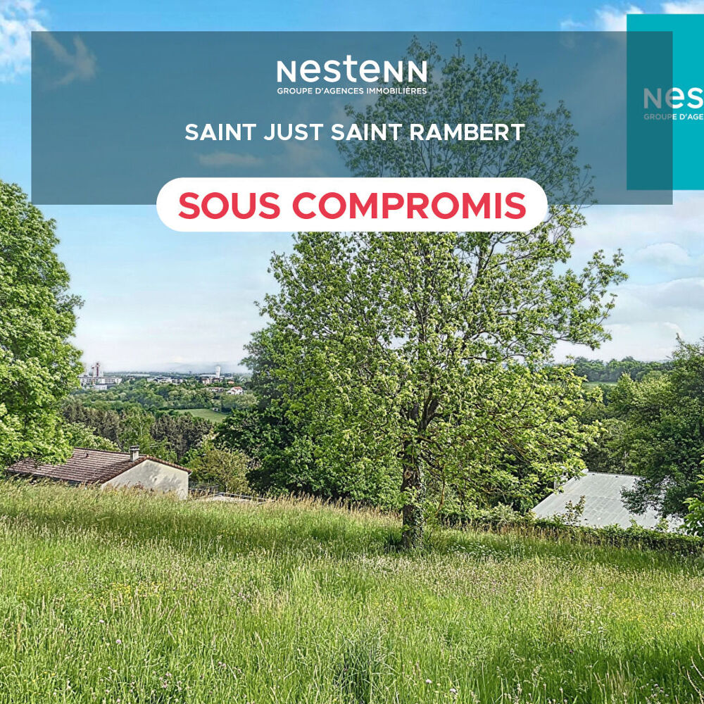 Vente Terrain Terrain libre de constructeur à Saint-Just-Saint-Rambert 1742 m2 Saint just saint rambert