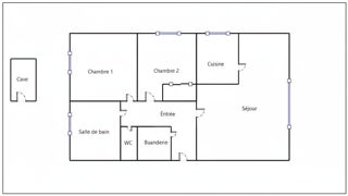  Appartement à vendre 3 pièces 64 m²