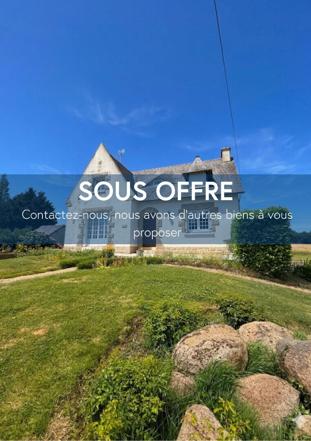 Maison à vendre de 4 pièces à fort potentiel sur un terrain exceptionnel à Trégueux
