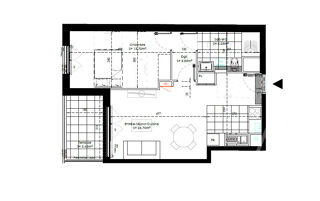  Appartement � vendre 2 pi�ces 49 m�