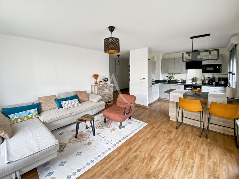 Appartement Vaureal F4 avec 3 chambres et jardin