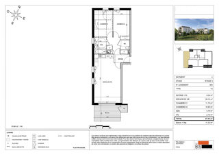  Appartement � vendre 3 pi�ces 67 m�