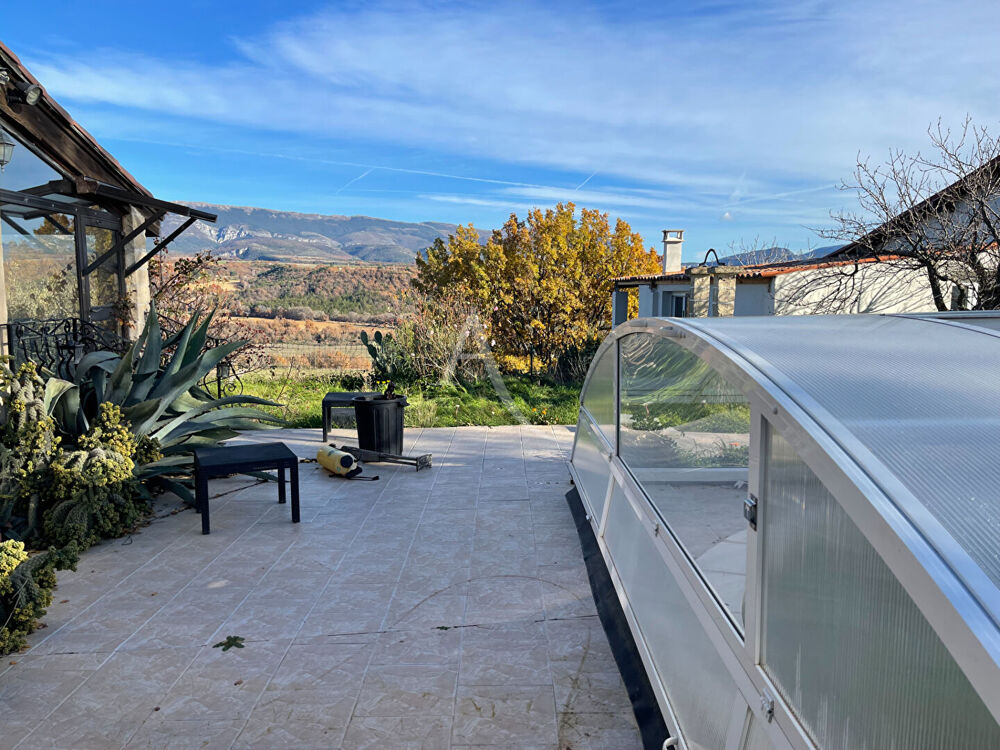 Vente Maison VILLA À PUIMOISSON TYPE 5 SUR 1687M2 DE JARDIN AVEC PISCINE VUE IMPRENABLE DEPENDANCE GARAGE Puimoisson