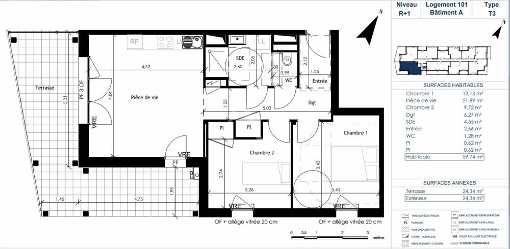 Appartement – Angers, Belle-Beille, Maine-et-Loire - Vue 3