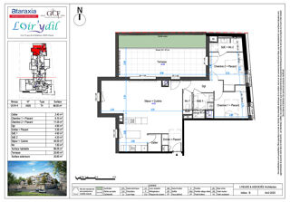  Appartement  vendre 4 pices 84 m