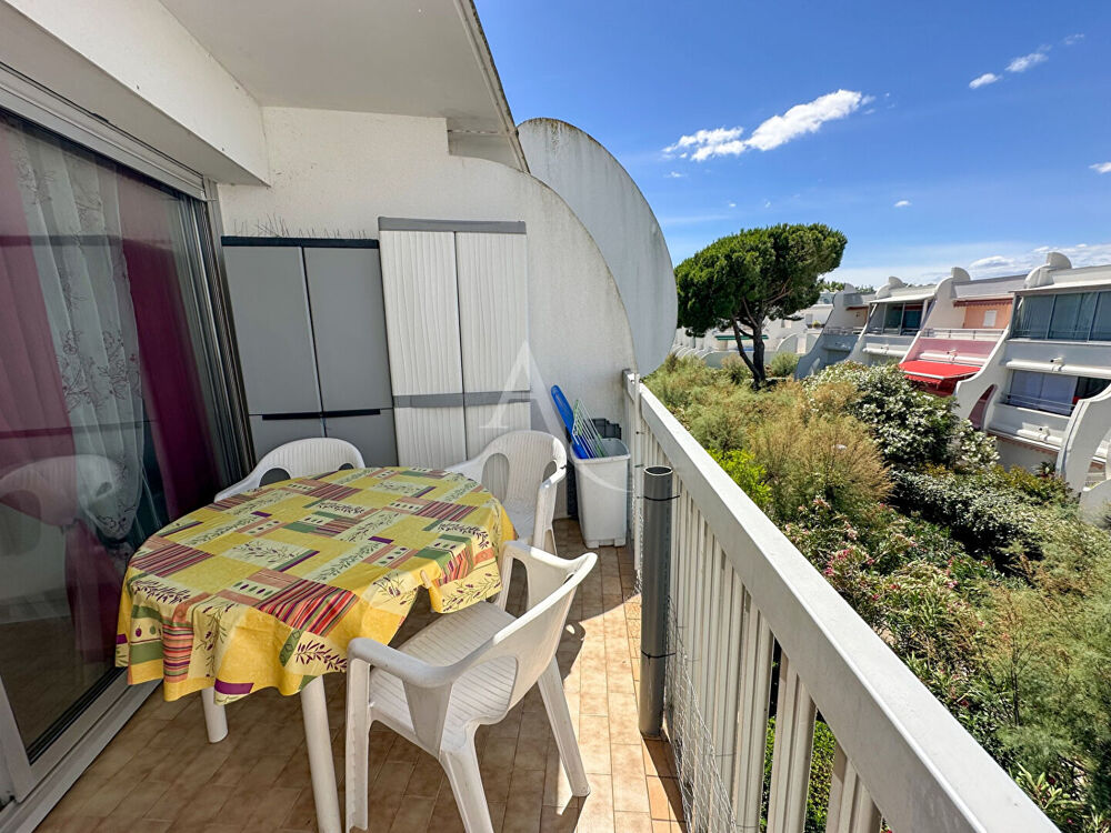 Vente Appartement Studio cabine dans résidence avec piscine La grande motte